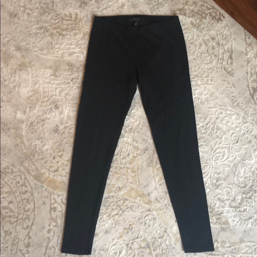 BCBG Black Legging with Stitching Detail